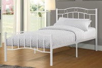 07-012 Mattel Bed with Mattres Support in Single and Double Size