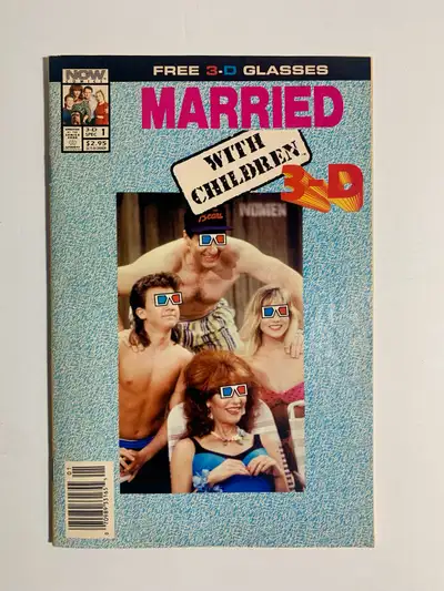 Married with Children 3-D Comic book (with glasses), View more