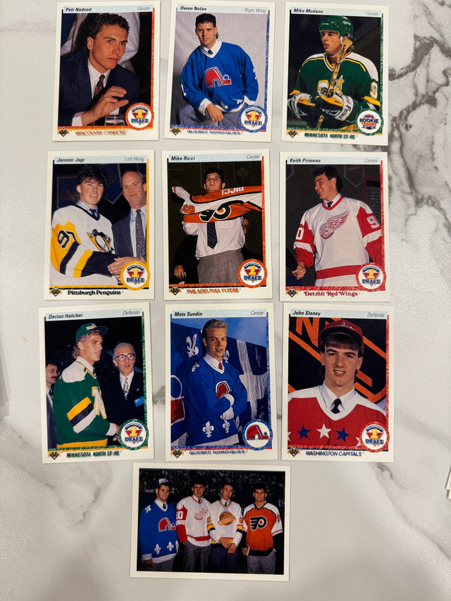 1990-91 Upper Deck Low & High series hockey cards in Arts & Collectibles in St. John's - Image 3