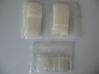 Lot de 210 sachets en plastique neufs