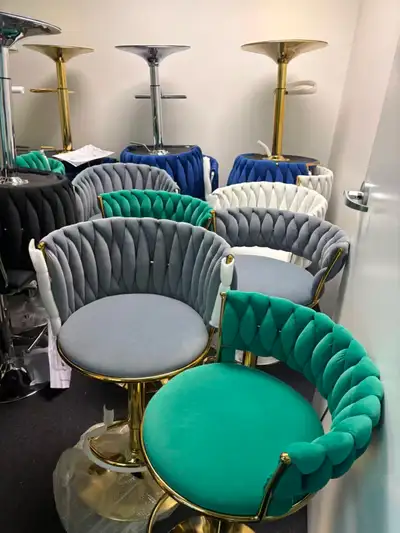 Brand New MMW Velvet Dining Chair OR Barstool $99, View more