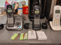 UNIDEN 3 téléphones sans fil avec répondeur numérique