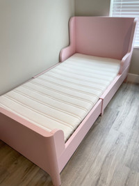 Kids IKEA bed and cabinet 
