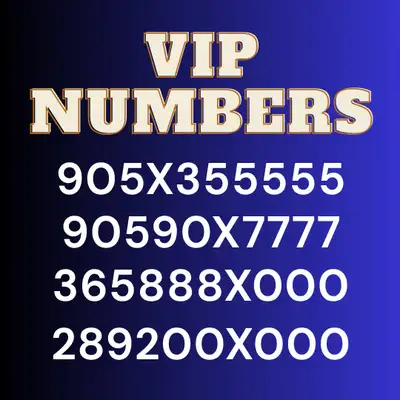 VIP numbers for sale, View more