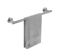 NEW-18” Wall mounted brushed stainless steel towel bar(Open box)