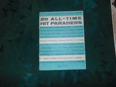 20 All Time Hit Paraders Music Book from the Fifties, View more