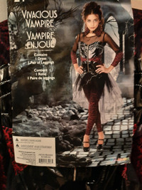 Vampire costume. Size medium ladies