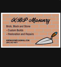 Brick and Stone Mason for Small Jobs