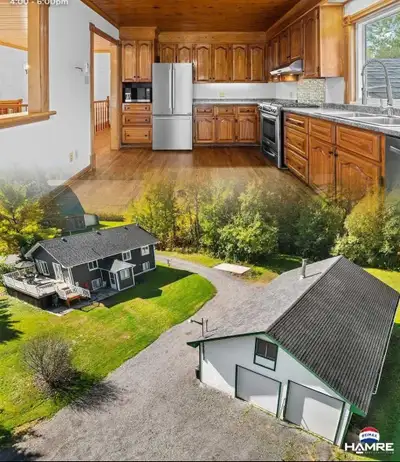 Space, privacy, and versatility, this country home in Hammond delivers it all. Sitting on a .686-acr...