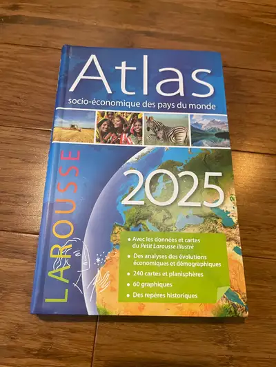 Larousse - Atlas socio-économique des pays du monde 2025., View more