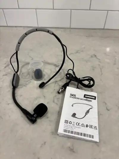 Shure SM35-XLR Performance Headset  Microphone (Wired), View more