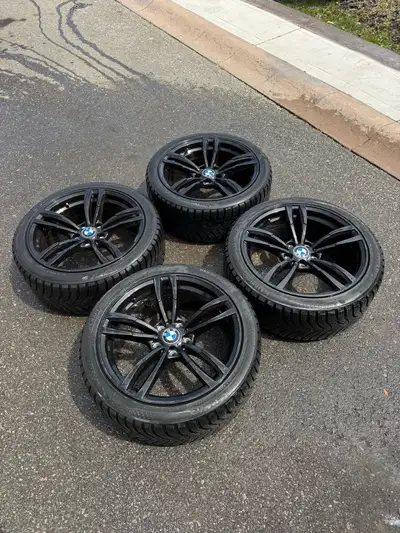 19 inch rims Bmw rims M sport style rims M performance style rims Bmw wheels • Original Black colour...