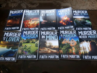 Lot of 20 paperback books by father martin crime mystery