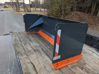 2023 skidsteer box blade snow pusher 