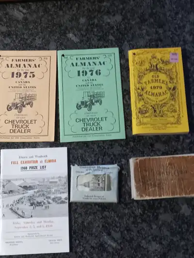 farmers almanac / Elmira 1960 exhibition book, View more