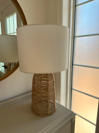Rustic Ivory Table Lamps