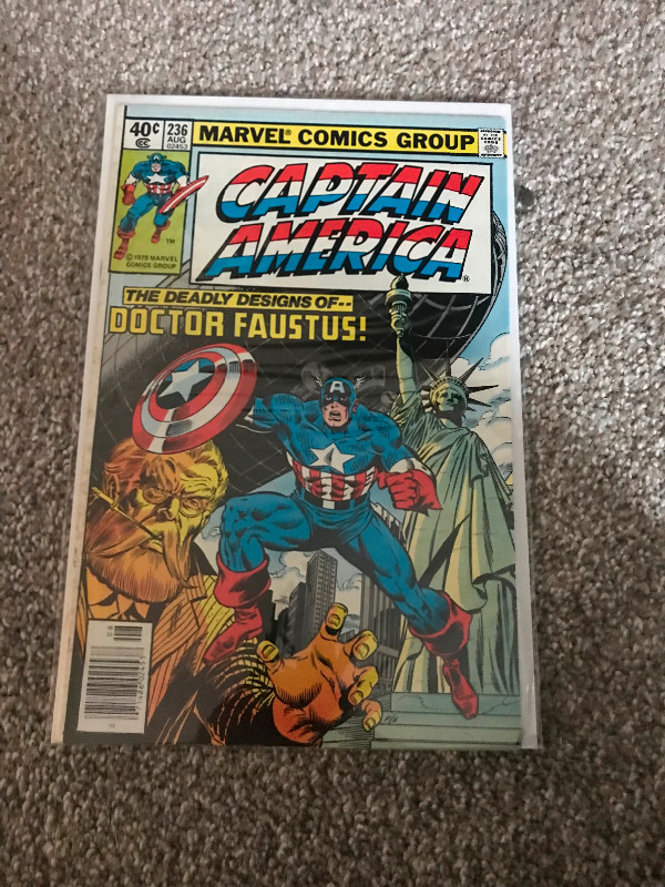 Captain America #236 in Comics & Graphic Novels in Strathcona County - Image 2