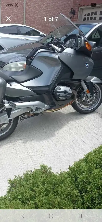 2005 BMW R1200RT Grey This 2005 R1200RT is the legendary “next-gen” boxer that redefined sport-touri...
