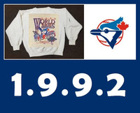 VINTAGE (1992) --- BLUE JAYS World Series Champs --- SIZE MEDIUM