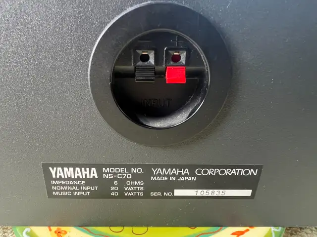 Yamaha NS-C70 Central Speaker in Speakers in Mississauga / Peel Region - Image 2