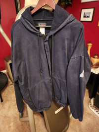 Bulwark FR Zipper Hoodie Work Jacket Men's Size 2XL