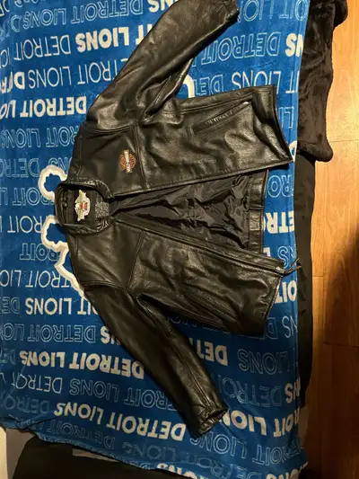 Men's Genuine Leather Harley Davidson Jacket XL, View more