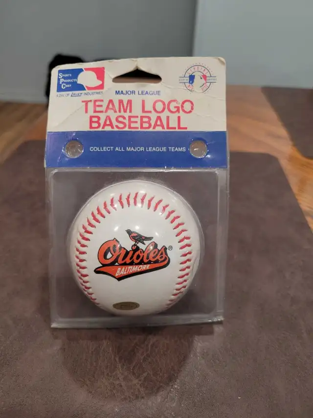 Vintage 1993 Baltimore Orioles Team Logo Baseball – Sealed