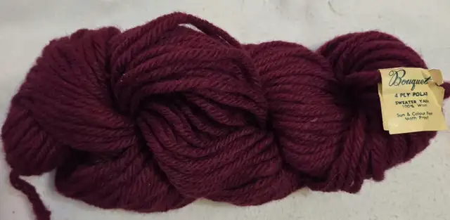 100% Wool "Bouquet" 4 ply POLAR Sweater Yarn