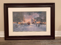 Large Winter Scene Print