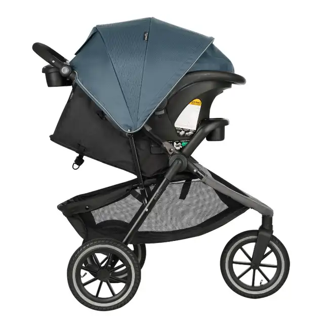 Evenflo Folio3 Stroll & Jog Travel System (NO CAR SEAT OR TRAY!) in Strollers, Carriers & Car Seats in City of Toronto - Image 2