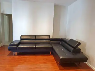 Everything Must Go Asap ~Vegas leather Sectional Sofa, View more