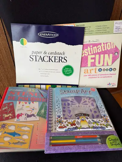 Scrapbooking supplies, View more