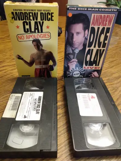 VHS Tapes Andrew Dice Clay, View more
