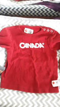 Canada toddler shirt