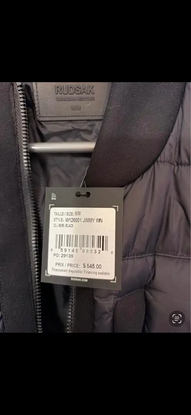 Rudsak bomber in Men's in City of Montréal - Image 5