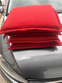 Red Outdoor Seatinng Cushions