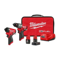 Milwaukee M12 Fuel Hammer/Drill & Impact Driver newest Gen