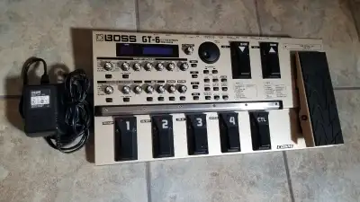 BOSS GT-6 Guitar Multi Effects Processor, View more