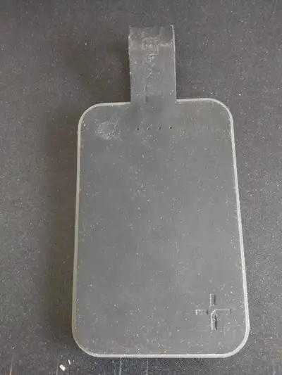 USB Battery charger. The power bank has a build in USB cable for charging and your choice of lightin...
