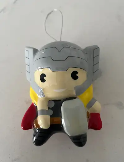 Hallmark Christmas Decoupage Ornament Marvel Thor, View more