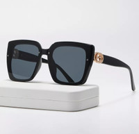 Luxury Brand Designer Vintage Oversized Sunglasses 