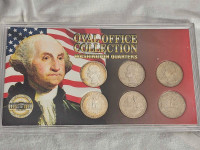 American Oval Office Collection Washington Quarters