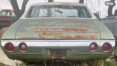 Did run, motor turns Parked because of no brakes back in day Interior really decent Complete car Nee...