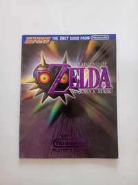 Legend of Zelda Majora’s Mask official player’s Guide 