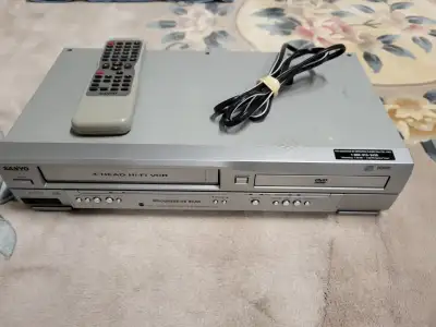This combo recorder is in excellent condition. It comes with original remote. You can do both VCR an...