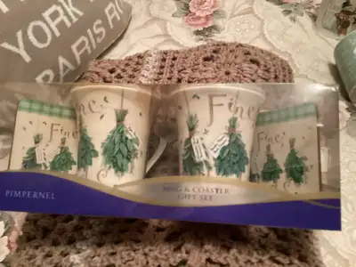 Pimpernel Mug & Coaster Set, View more