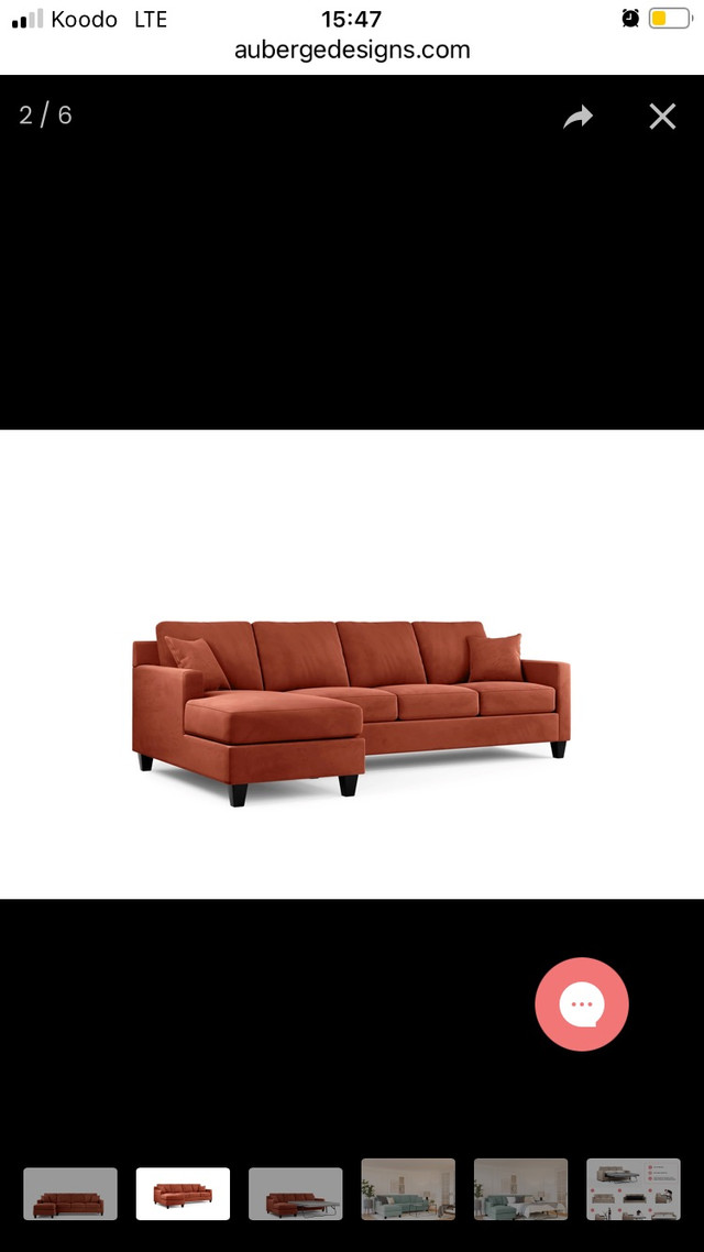 Divan Auberge Design haut de game  dans Sofas et futons  à Sherbrooke - Image 3