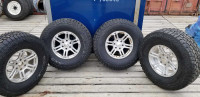 315/70/17 Falken Rubitrek A/T Tires and rims