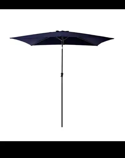 6-1/2 ft. x 10 ft. Rectangular Aluminum Market Tilt Patio Umbrel, View more