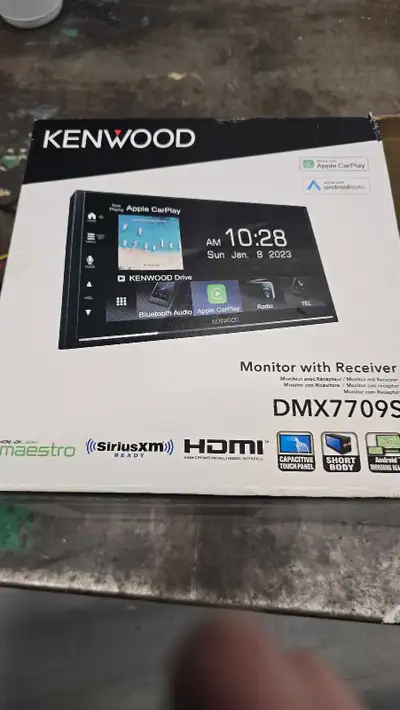 I am selling a Kenwood DMX7709S multimedia receiver, which is in great condition. This unit boasts a...